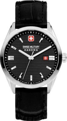Produktbild von SWISS MILITARY HANOWA Herrenuhr Quarzuhr schwarz onesize Herren 40 SMWGB2200104, SMWGB2200140