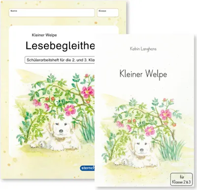 Produktbild von Kleiner Welpe - Klassenlektüre und Lesebegleitheft im Set
