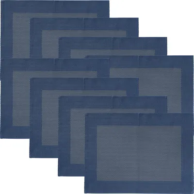 Produktbild von Erwin Müller Tischset Lissabon" 8er-Pack blau 33x45 cm"