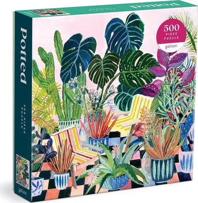 Immagine prodotto di Potted 500 Pcs Puzzle – Lingua: Inglese