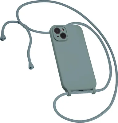 Produktbild von Handyhülle zum umhängen für iPhone 13 Hülle mit Band Case Handykette Kameraschutz, Petrol