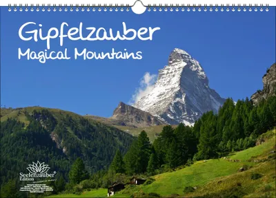 Produktbild von Gipfelzauber DIN A3 Immerwährender Kalender Berge und Gipfel - Seelenzauber