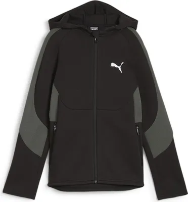 Produktbild von Puma Evostripe Dk Reißverschlusspullover Schwarz 5-6 Years Junge Schwarz 5-6 Years
