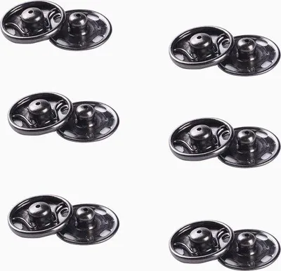 Obrázek produktu pro Kovové knoflíky 15 mm pro kutily a ruční práce