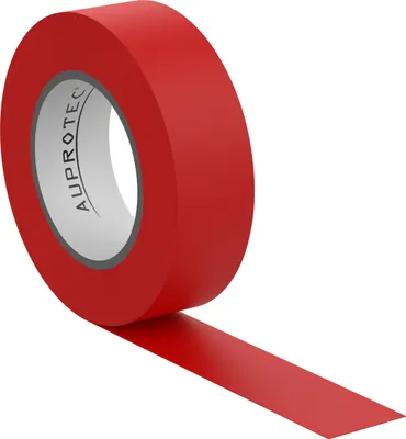 Produktbild von 1x AUPROTEC Isolierband Rot 15mm x 10m Elektriker Klebeband PVC