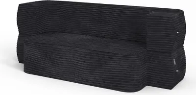 Zdjęcie produktu dla Sofa Vitalispa Lille Czarny 190 cm z funkcją spania, Model 47225