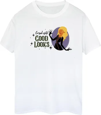 Produktbild von Disney - "Hocus Pocus Cursed" T-Shirt für Damen BI20203 (M) (Weiß)