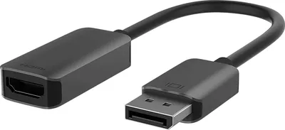 Obrázok produktu pre Belkin AVC011btSGY-BL 0,22 m DisplayPort HDMI ierny