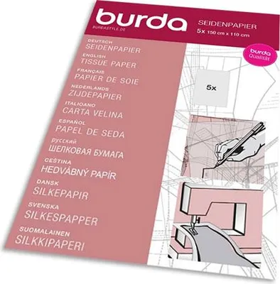 Obrázok produktu pre Hodvábny papier Burda, strihový papier