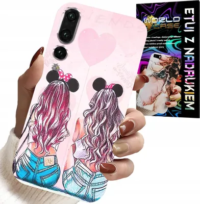 Obrázok produktu pre Puzdro Pre Huawei P20 Plus - Najlepší Kamarátsky Dizajn
