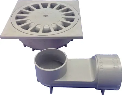 Produktbild von Abfluss Tecnoagua t-88 vh PVC 25 x 25 x 7 cm Ø 11 - 9 cm
