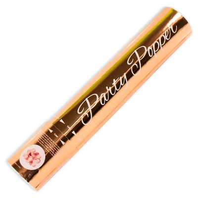 Produktbild von Konfetti Kanone Roségold 28cm