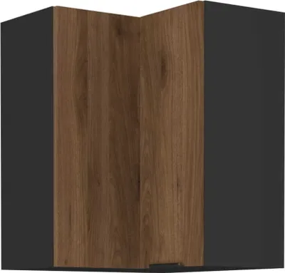 Produktbild von Eck-Hängeschrank Monza nussbaum 60x60 GN-72 1F (90°)