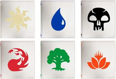 Produktbild von Mana 8 - Ultra Pro Magic the Gathering 12-Pocket Zip Pro-Binder