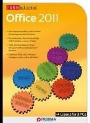 Produktbild von Formblitz Office 2011