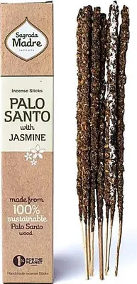 Produktbild von Sagrada Madre Räucherwerk Palo Santo & Jasmin -- ±30g online bestellen