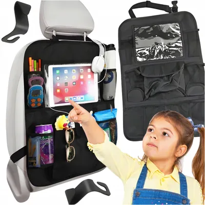 Produktbild von Neomax Autositz Organizer Schutzmatte mit Haken