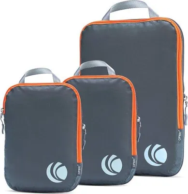 Productafbeelding van Famanu Compressiekofferset, 3 stuks - Ultralichte reistassen voor handbagage