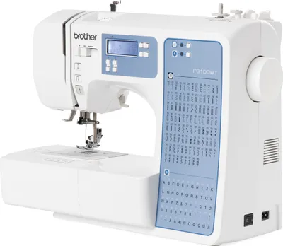 Produktbild von Brother FS100WT, Weiß, Automatische Nähmaschine, Nähen, 1 Schritt, LCD, Elektro