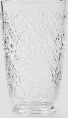 Zdjęcie produktu dla HOMLA Szklanka MODELLO wzorzysta, wysoka 470 ml