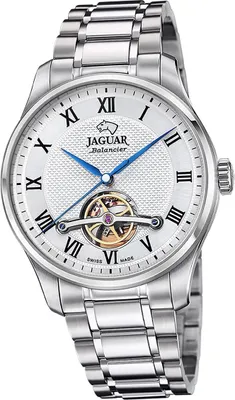 Produktbild von Jaguar Edelstahl Herren Uhr Analog Elegant Armbanduhr silber Balancier D2UJ965/2