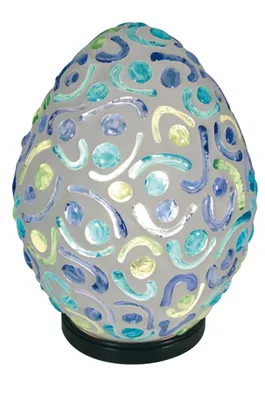 Zdjęcie produktu dla Lampa stołowa Näve Leuchten MOSAIK z oprawką E14 Lampa stołowa MOSAIK z oprawką E14 - mozaikowa lampa stołowa, ceramiczna lampa stołowa w kolorze, oprawka E14