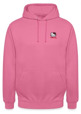 Produktbild von Spreadshirt Hello Kitty Stick Portrait Uni Hoodie, L, Pink