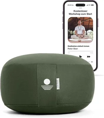 Produktbild von Famanu Yogakissen Ergonomisch aus 100% Baumwolle - Rund