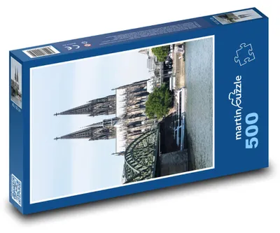 Obrázek produktu pro martinpuzzle - Puzzle 500 - Most Hohenzollernů - Kolín, Německo