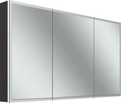 Immagine prodotto di Schneider GLOW D2W armoire de toilette, 3 portes 40/50/40cm, 1313x136x736mm, éclairage périphérique, Dim2Warm, 218.131.02.44, 218.131.02.44