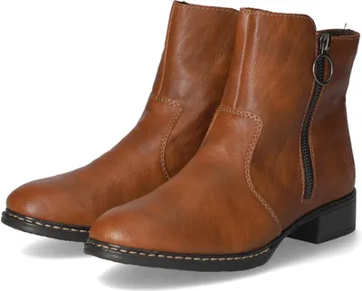 Produktbild von Rieker Stiefeletten Damen Kunstleder Braun Größe: 42