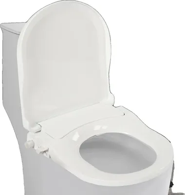 Produktbild von Toilettensitz, Dualdüsen, umweltfreundliches Design, WEISS