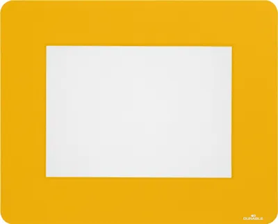 Obrázek produktu pro DURABLE Podlahové zna?ení "okno" A5, odnímatelné, žlutá, 180704, 10 ks