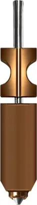 Produktbild von 0,8-mm-Einbaudüse als Ersatz für den Extruder-Hotend-Heizblock des Flashforge AD5X 3D-Druckers.