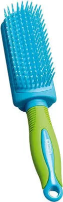 Image de Brosse à cheveux Titania pour enfants, bleue, 17.4 cm