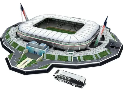 Produktbild von 3D Fußballstadion Puzzle Spielzeugmodell für Kinder