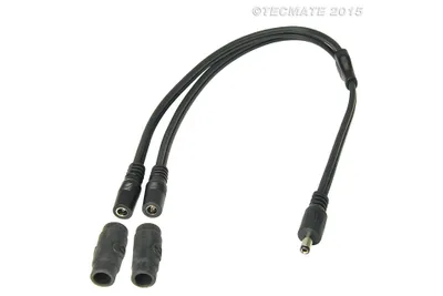 Produktbild von OPTIMATE Adapter Hohlstecker auf 2x Hohlstecker-Kupplung (No.45)