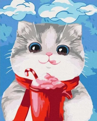 Immagine prodotto di Dipingere con i numeri: Delizie per gatti 40x50 cm