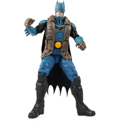 Produktbild von Batman S10-Actionfigur, 30 cm gro, voll beweglich fr spannende Abenteuer und actionreiche Stunts, Spielzeug fr Kinder ab 4 Jahren, original Comic-Design