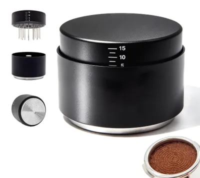 Productafbeelding van 3-in-1 Espresso Accessoires - 58 mm Dispenser en Tamper
