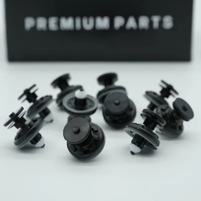 Productafbeelding van 10 stuks deurpaneelclips voor VW Golf, Polo, Passat, Audi A4, A6, Skoda, Seat, type 6Q0868243