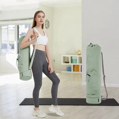 Obrázek produktu pro Jógová podložka pro ženy, nastavitelný ramenní popruh, sportovní taška, jógové doplňky, posilovna, pilates