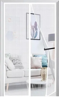 Produktbild von Famanu Fliegengitter Magnetisch 85x220 CM - Verstärkt