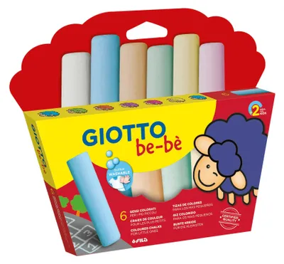 Obrázok produktu pre Giotto Supergessi, 6 kusov, Multi, 6 farba/farieb