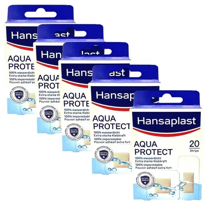 Produktbild von Hansaplast Aqua Protect Pflaster - 5x 20 Stück