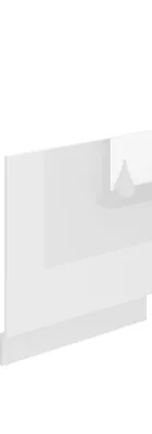 Produktbild von Belini Frontblende für Geschirrspüler PO. Frontblende Geschirrspüler 60 cm Breite. Frontplatte für Spülmaschine ohne Griff, Weiß Hochglanz