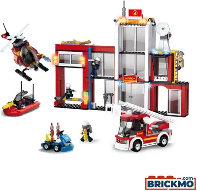 Produktbild von Sluban BLOCKS SLUBAN FIRE STATION 612 PCS