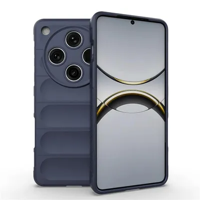 Productafbeelding van MobyDefend Hoesje - Geschikt voor Oppo Find X8 Pro  -  TPU Gripcase - Blauw