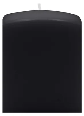 Produktbild von Quader Kerzen Schwarz 8 x Ø 6/6 cm, 4 Stück