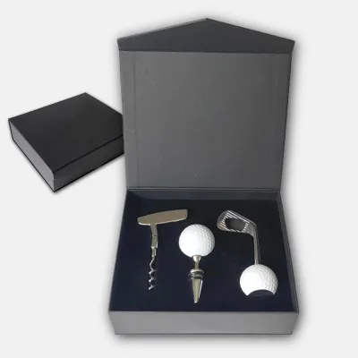 Productafbeelding van Set kurkentrekkers - Golfvormige kurkentrekker - Bieropener - Wijnflesopener - Wijnflesstopper - Duurzaam materiaal van zinklegering